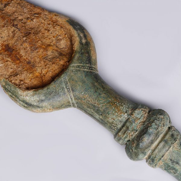 Large Luristan Bronze Sword with Iron Blade
