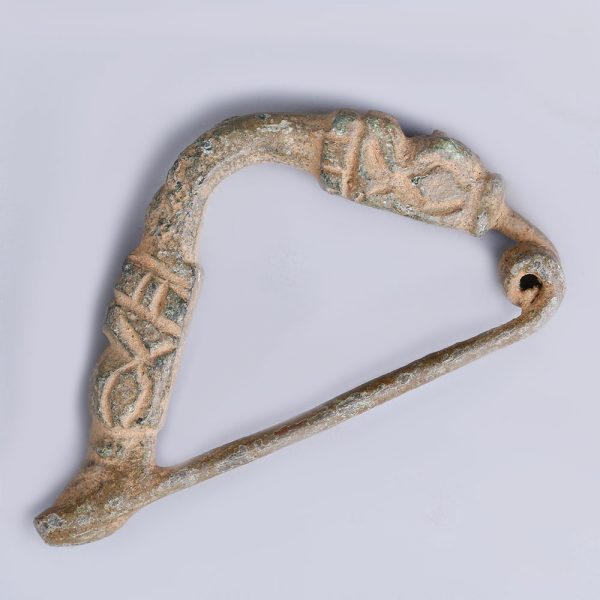 Phrygian Arched Bronze Brooch