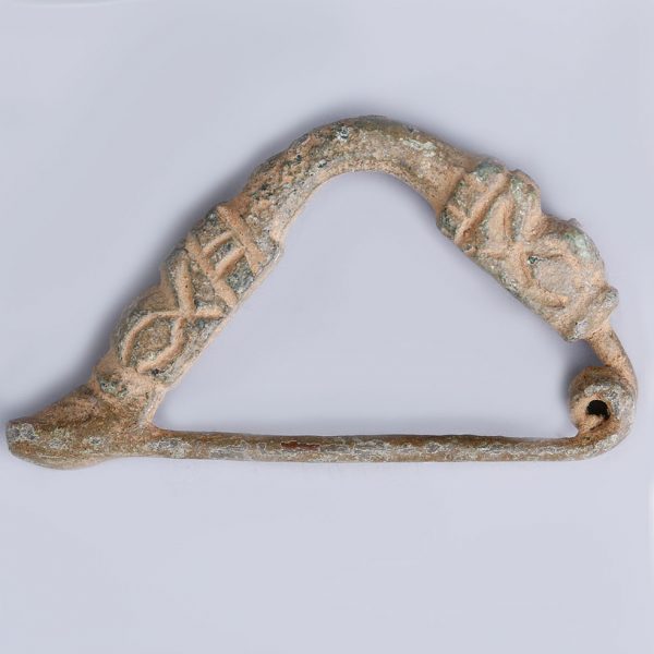 Phrygian Arched Bronze Brooch