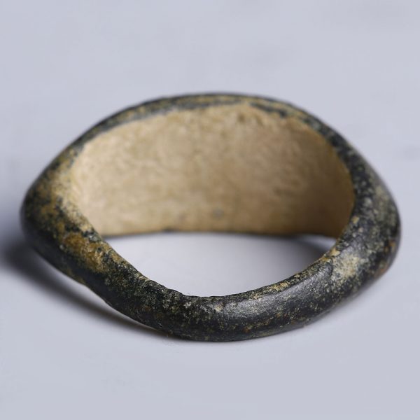 Roman Bronze Intaglio Ring