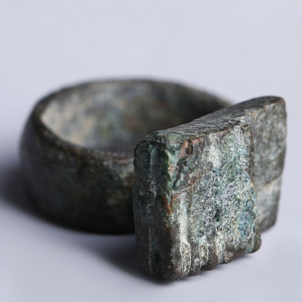 Roman Bronze Key Ring