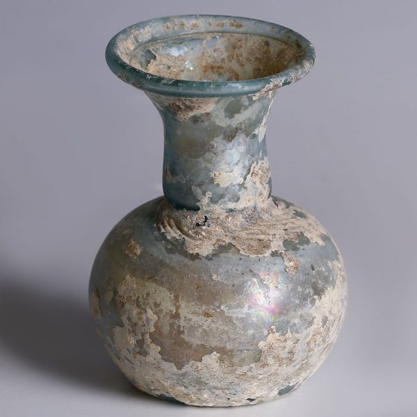 Roman Glass Sprinkler Flask