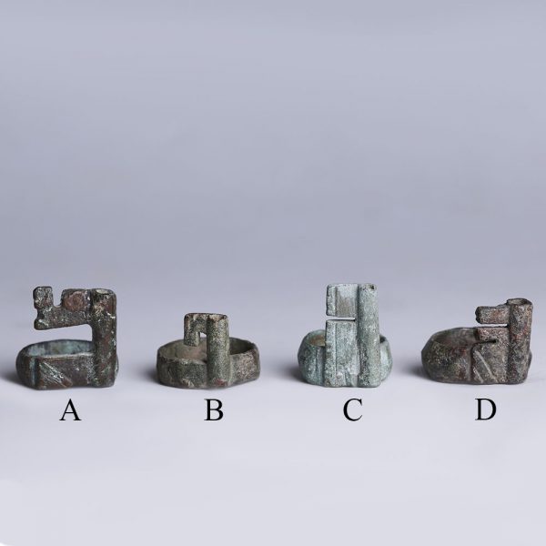 Selection of Roman Bronze Key Rings