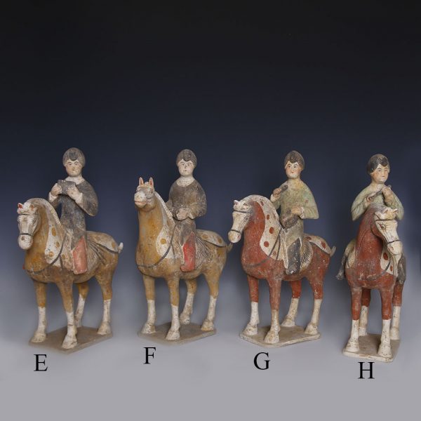 Tang Dynasty Musicians on Horseback