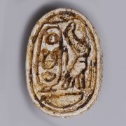 Egyptian Steatite Scarab with Pseudo Cartouche