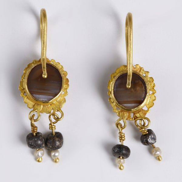 Beautiful matching pair of Roman Earrings