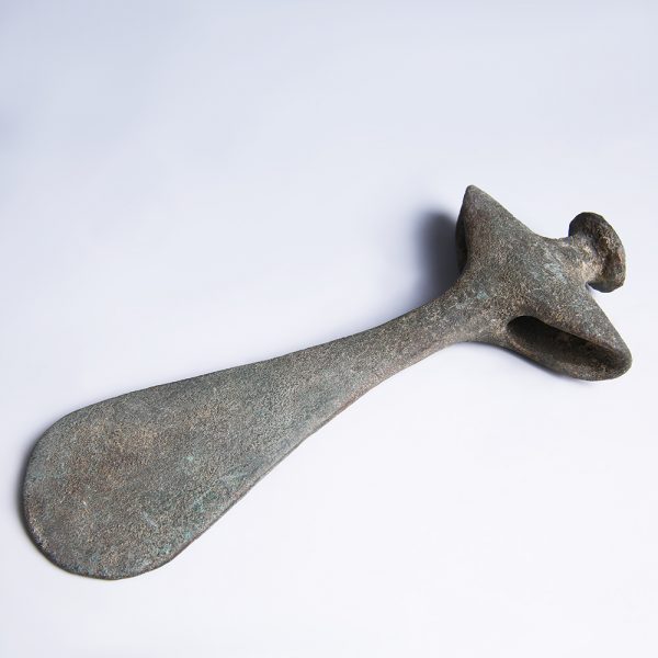 Luristan Cast Bronze Axe Head