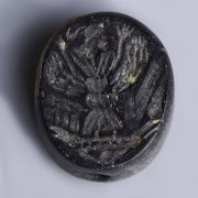 Near Eastern Stamp Seal with Winged Deity