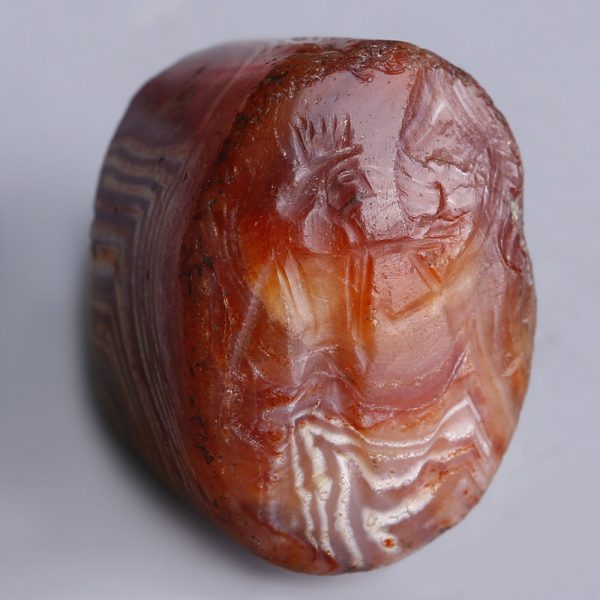 Neo-Babylonian Agate Stamp Seal