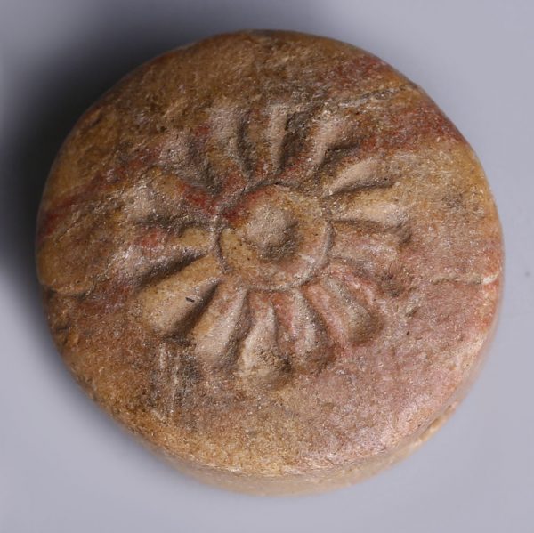Syrian Limestone Stamp Seal