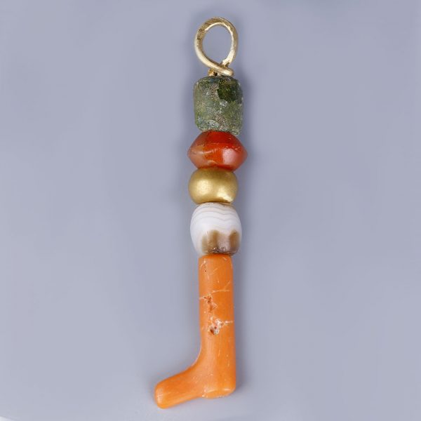 Western Asiatic Gold Pendant with Foot Amulet