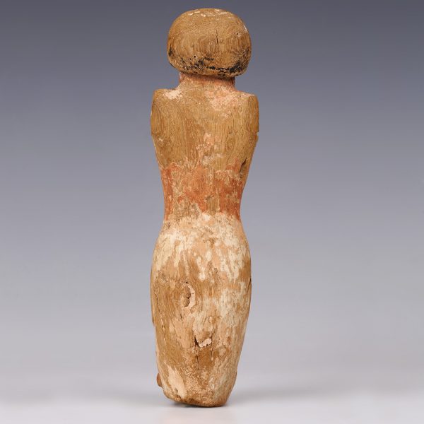 Egyptian Wooden Servant Figurine