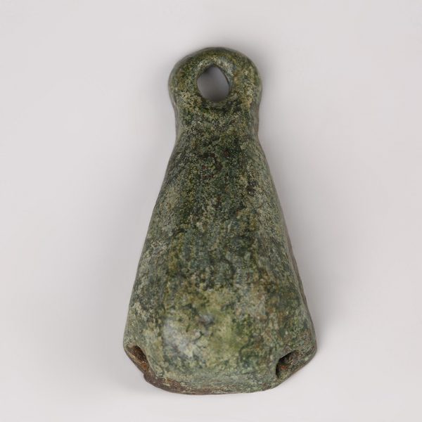 Medieval Bronze Pilgrims Crotal Bell Amulet