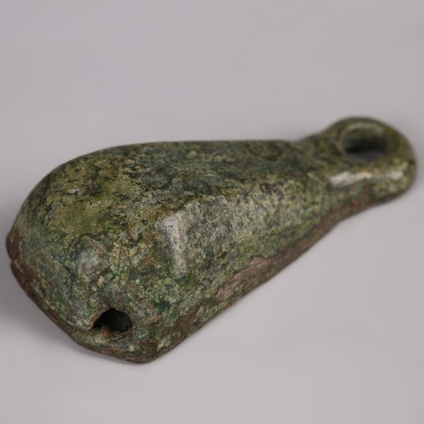 Medieval Bronze Pilgrims Crotal Bell Amulet
