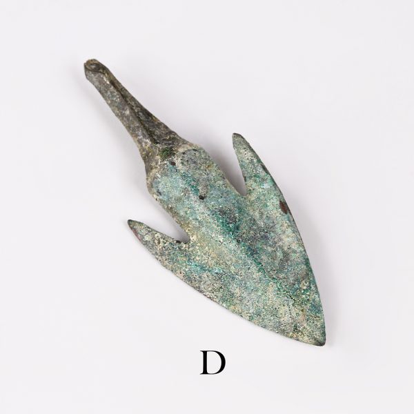 Selection of Anatolian Barbed Bronze Arrowheads