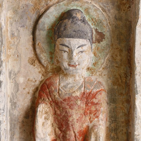 Chinese Northern Wei Brick with Guanyin