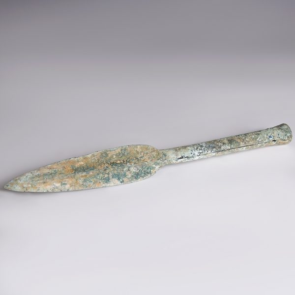 Luristan Bronze Socketed Spearhead