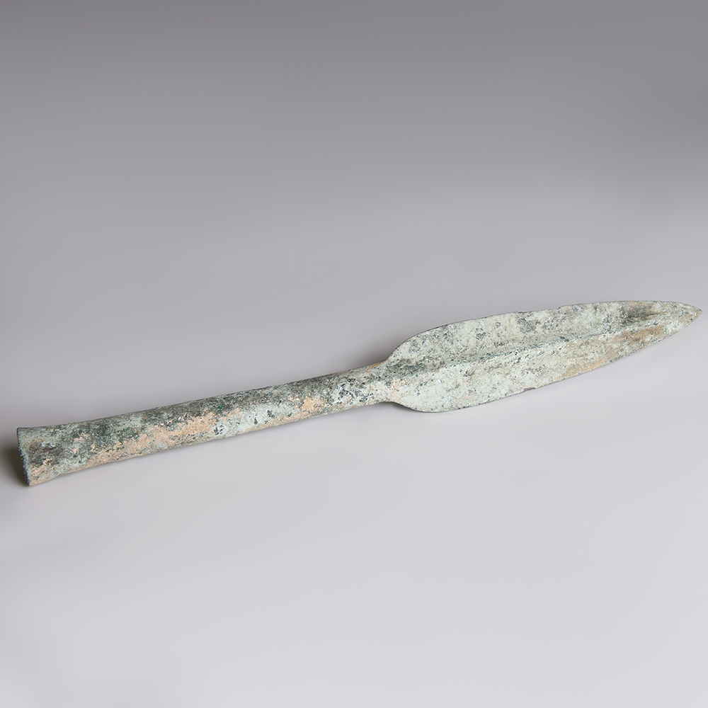 Luristan Bronze Socketed Spearhead Luristan Bronze Socketed Spearhead