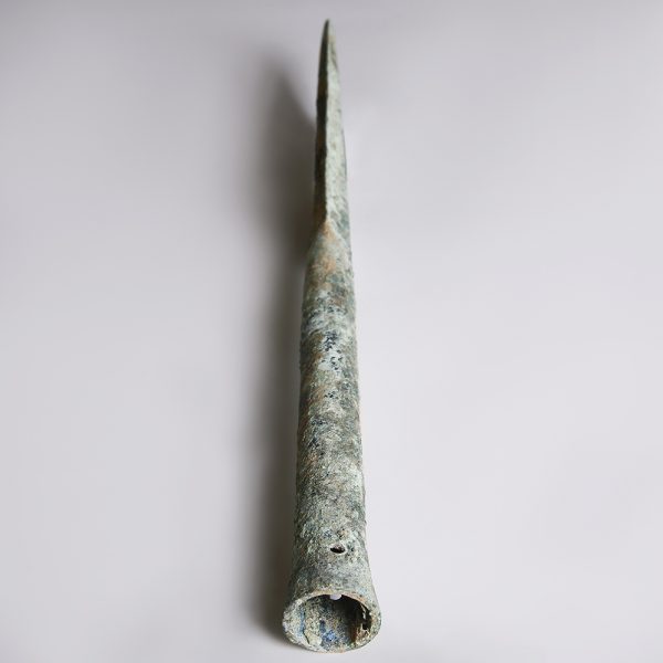 Luristan Bronze Socketed Spearhead