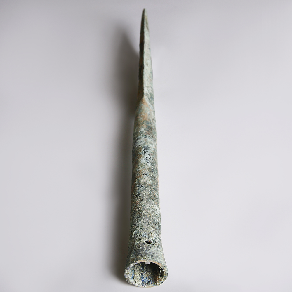 Luristan Bronze Socketed Spearhead Luristan Bronze Socketed Spearhead