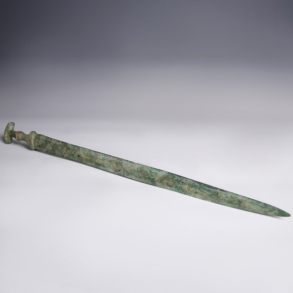 Luristan Bronze Sword with Short Hilt