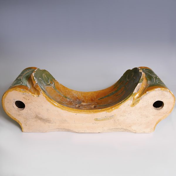 Ming Dynasty Glazed Headrest