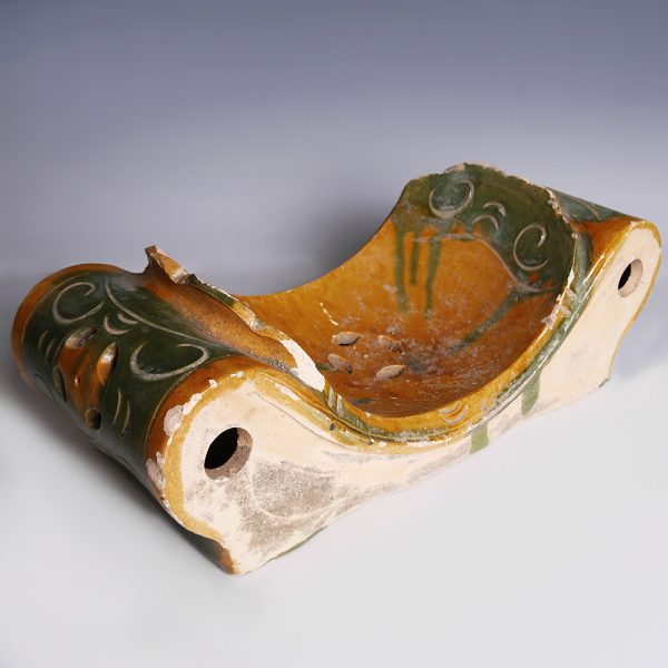 Ming Dynasty Glazed Headrest
