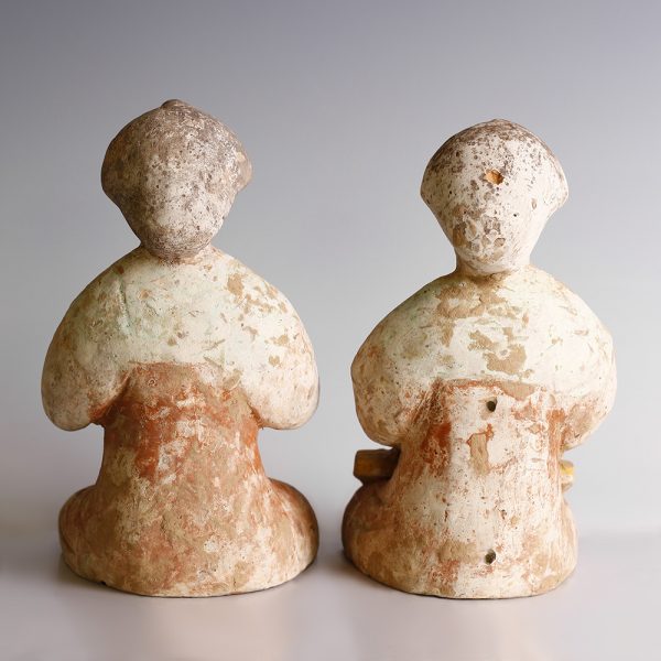 Tang Dynasty Pair of Female Musicians