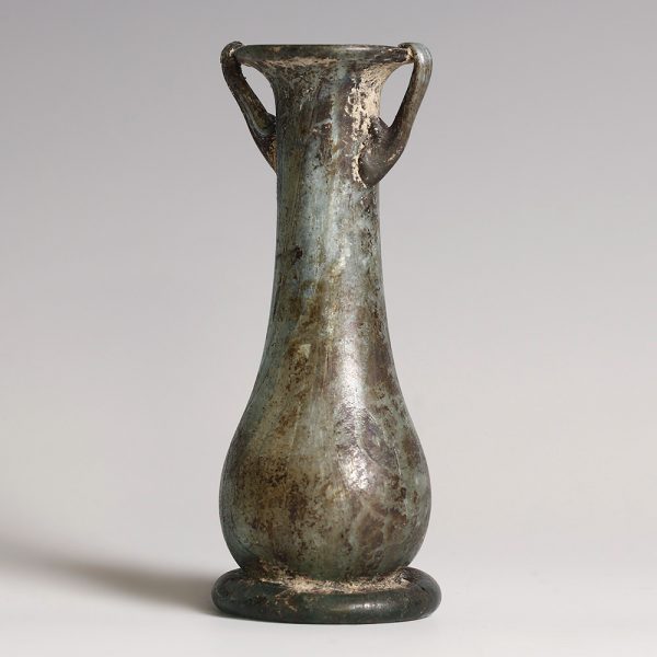 Ancient Roman Glass Cosmetic Container