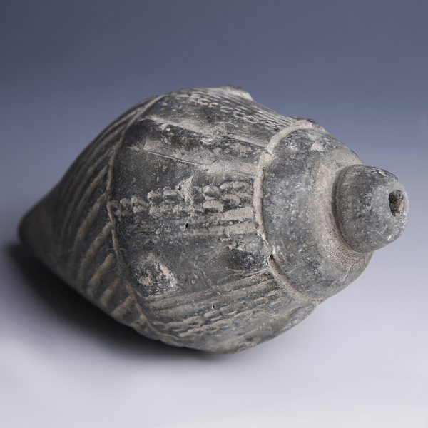 Byzantine Hand Grenade with Decorative Frieze