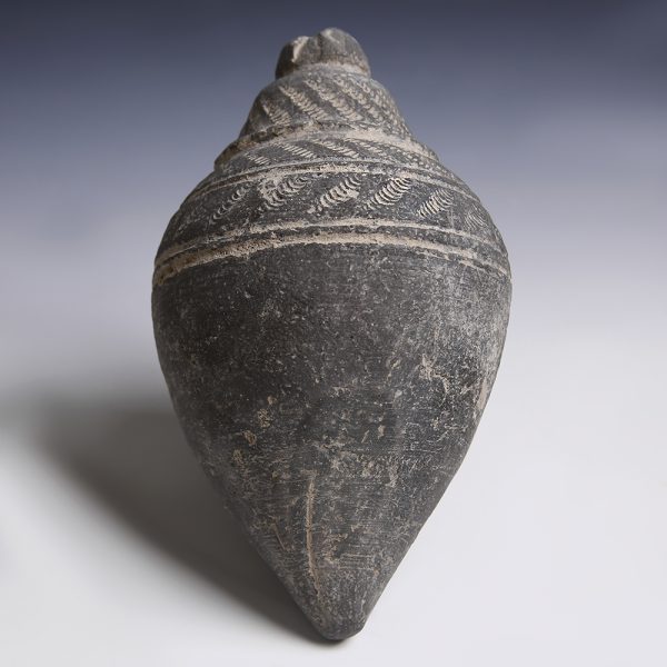 Byzantine Hand Grenade with Rouletted Designs