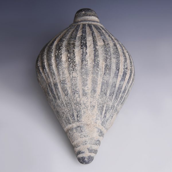 Byzantine Hand Grenade with Vertical Grooves