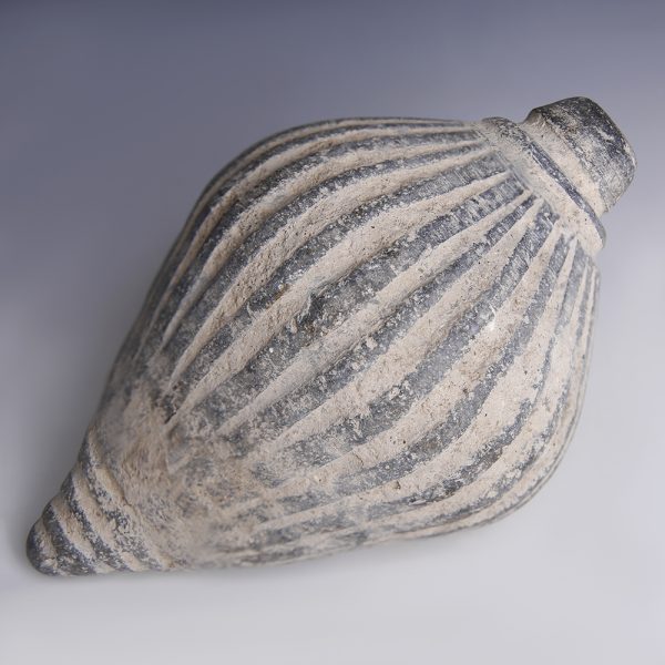 Byzantine Hand Grenade with Vertical Grooves