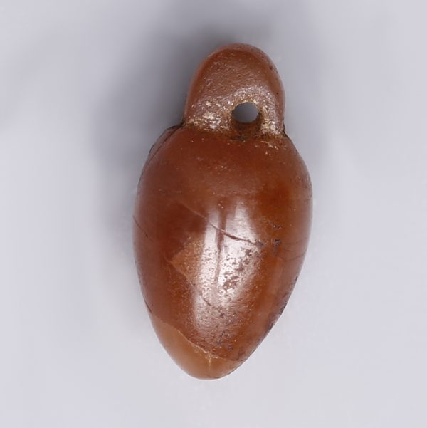 Egyptian Carnelian Heart Amulet