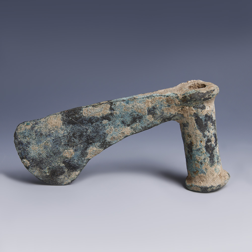 Luristan Bronze Shaft-Hole Axe Head Luristan Bronze Shaft-Hole Axe Head