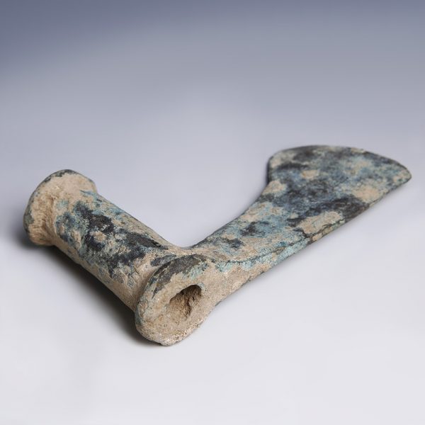 Luristan Bronze Shaft-Hole Axe Head
