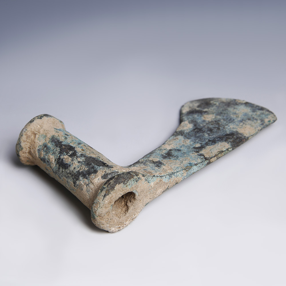Luristan Bronze Shaft-Hole Axe Head Luristan Bronze Shaft-Hole Axe Head