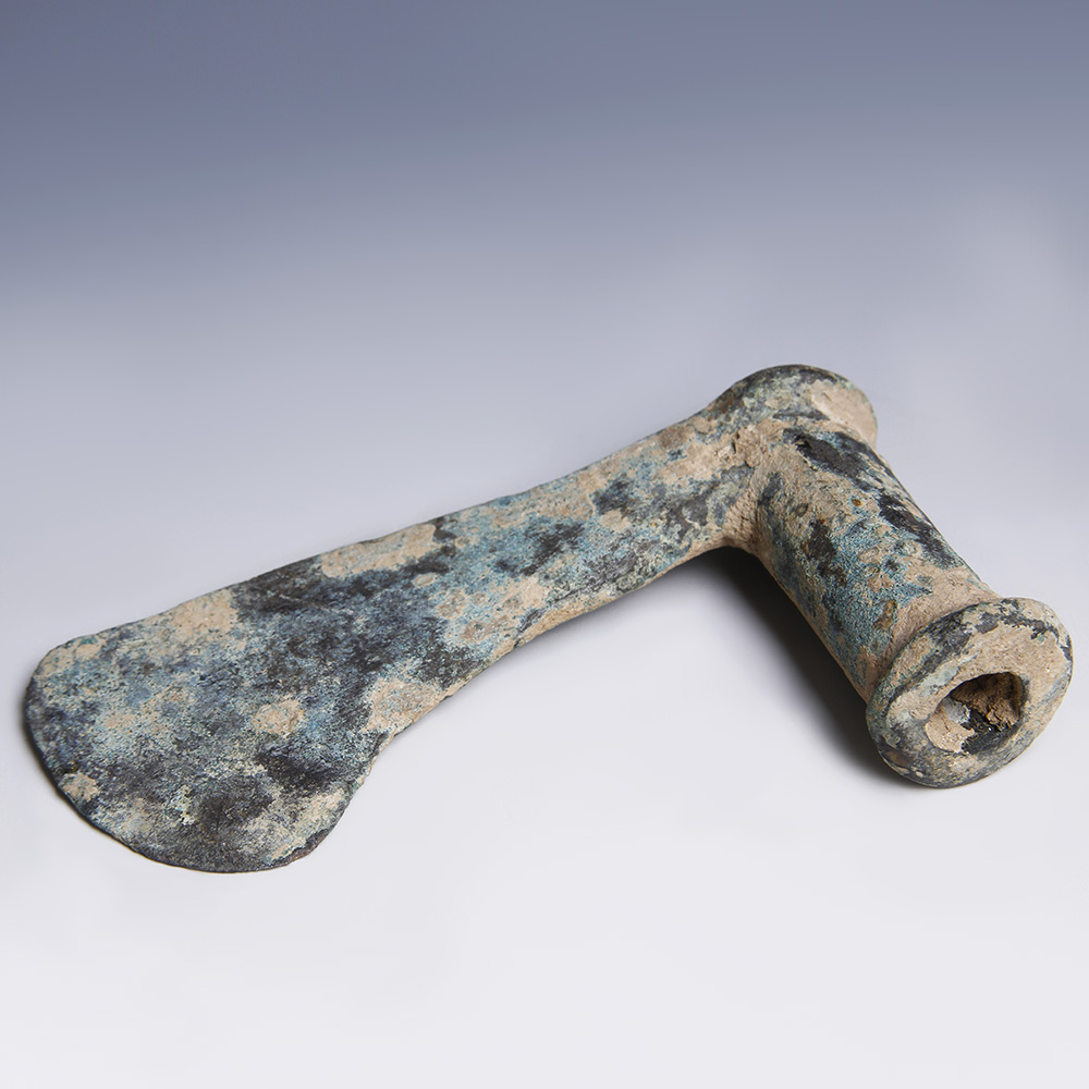 Luristan Bronze Shaft-Hole Axe Head Luristan Bronze Shaft-Hole Axe Head