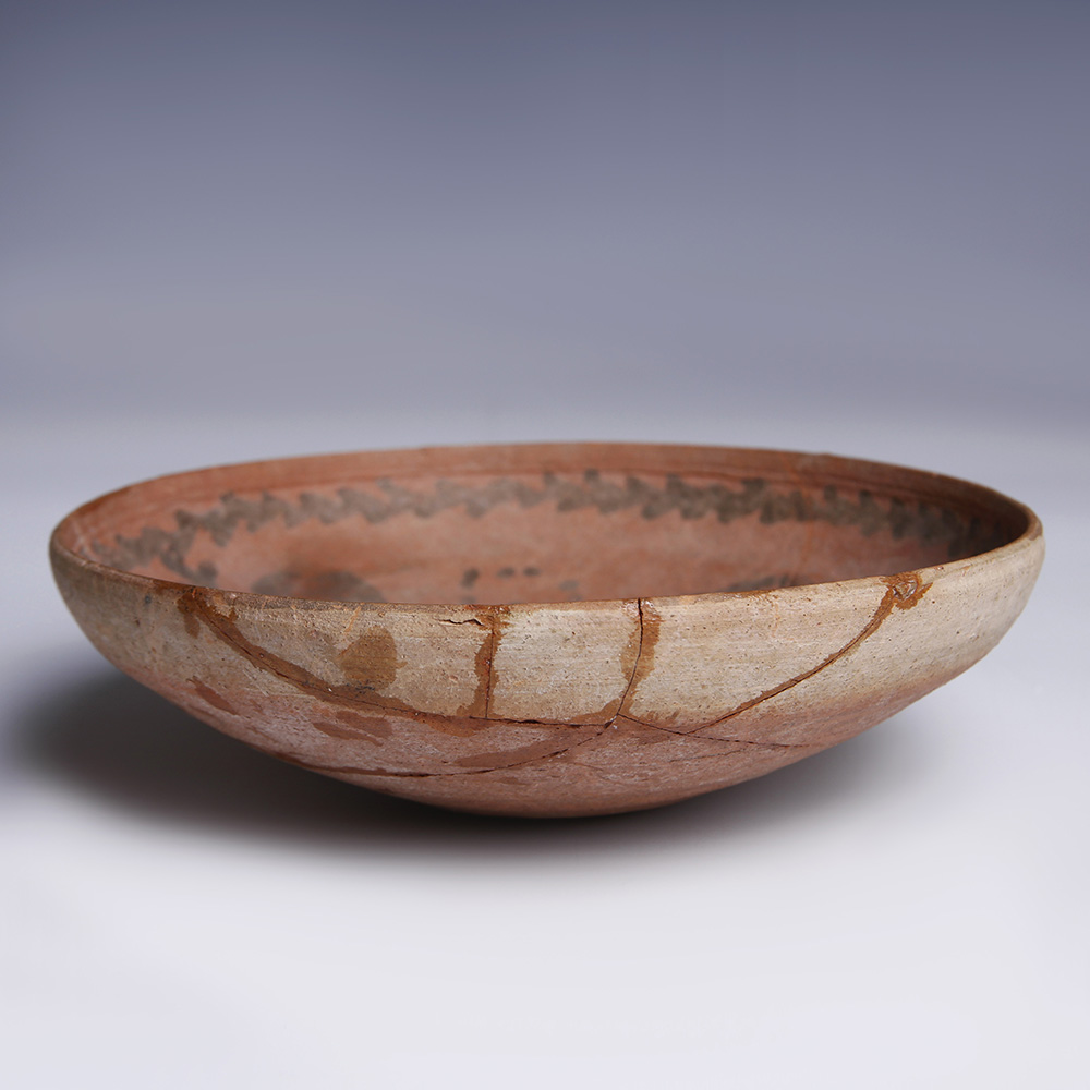 Nabataean Terracotta Bowl with Birds Nabataean Terracotta Bowl with Birds