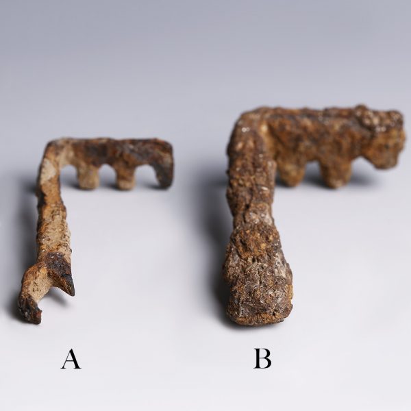 Selection of Ancient Roman Iron Keys