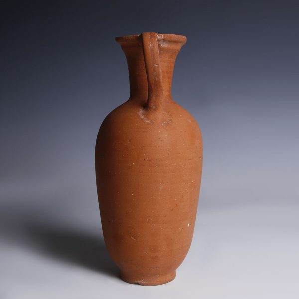 Nabataean Red Terracotta Flask