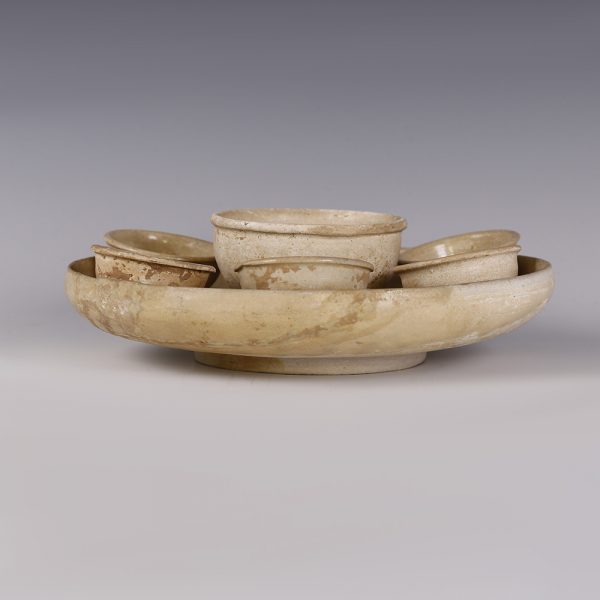 Tang Yue-Ware Monochrome Glazed Ceramic Tea Set