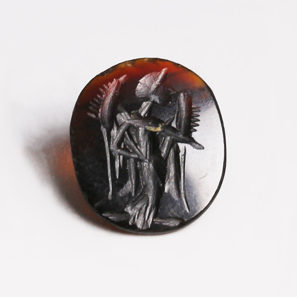 Roman Intaglio with Female Deity Roman Intaglio with Female Deity