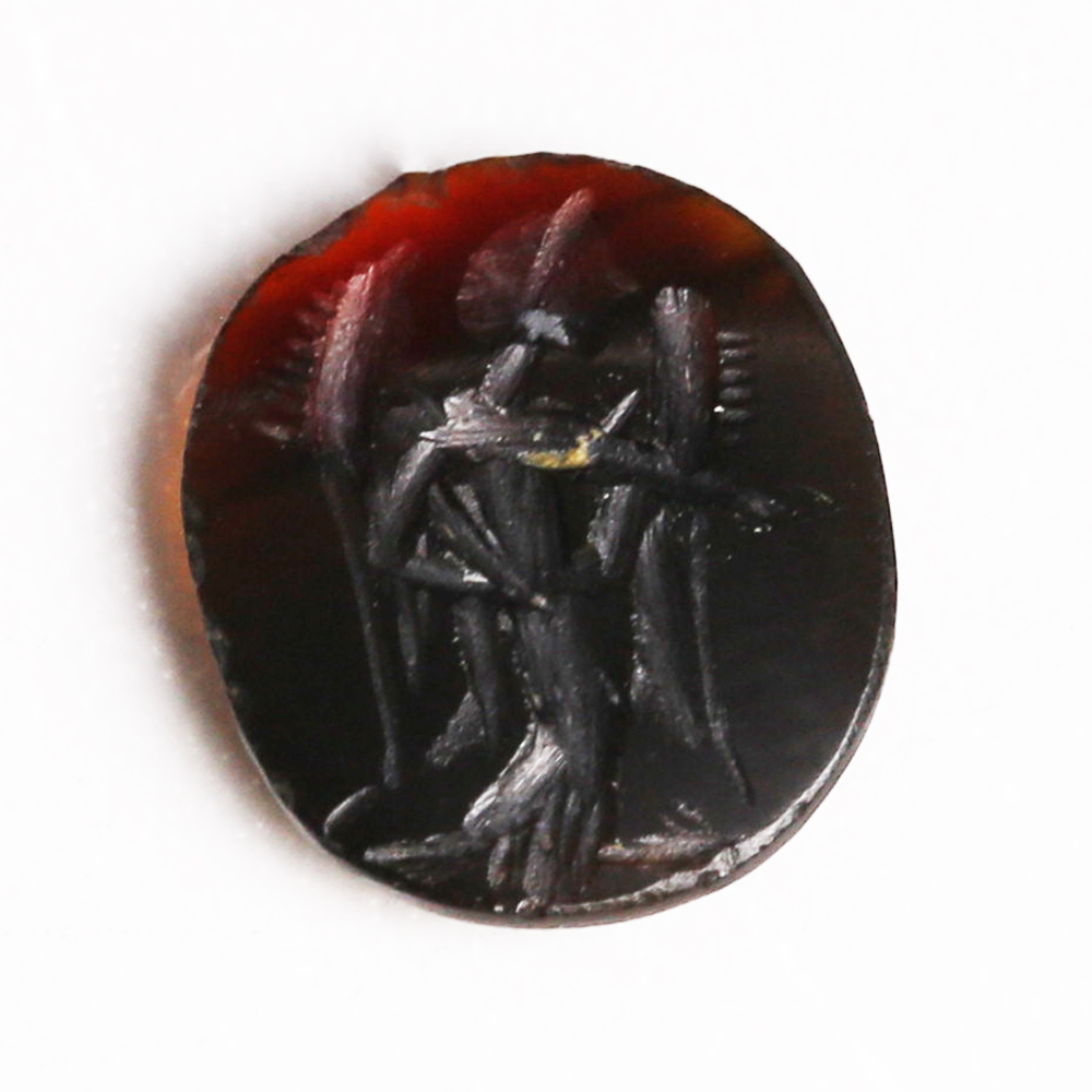 Roman Intaglio with Female Deity Roman Intaglio with Female Deity