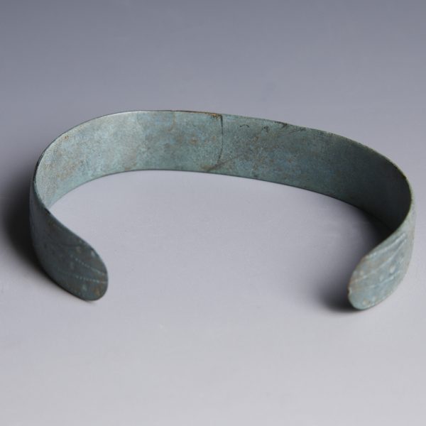 Bronze Age Bracelet with Geometric Design