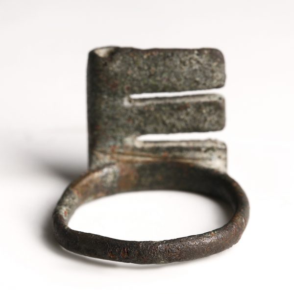 Ancient Roman Bronze Key Ring