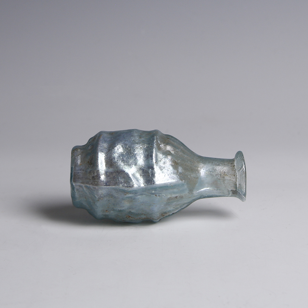 Roman Pale Blue Glass Bottle Roman Pale Blue Glass Bottle
