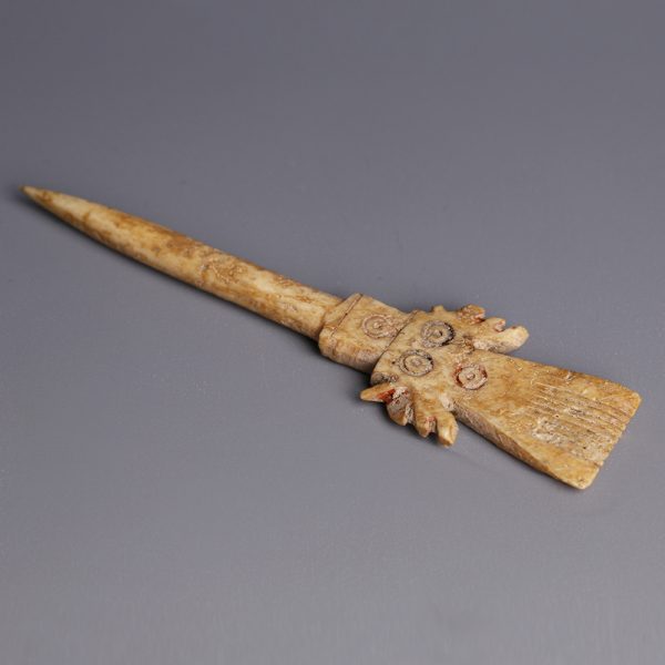 Romano-Egyptian Coptic Carved Bone Pin