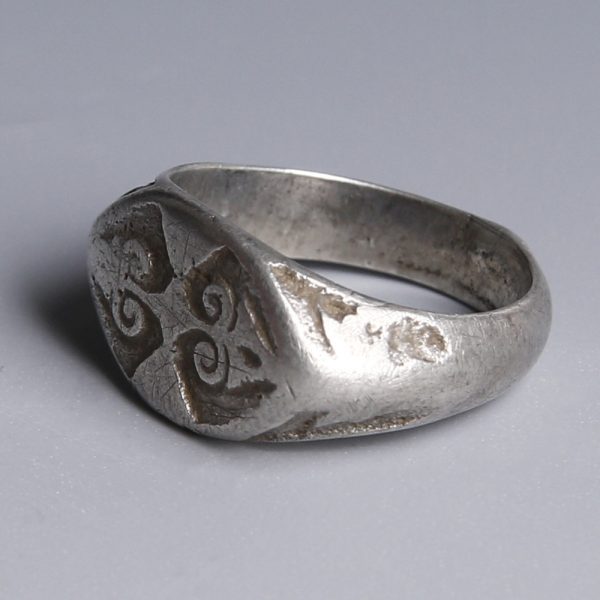 Medieval Silver Signet Ring