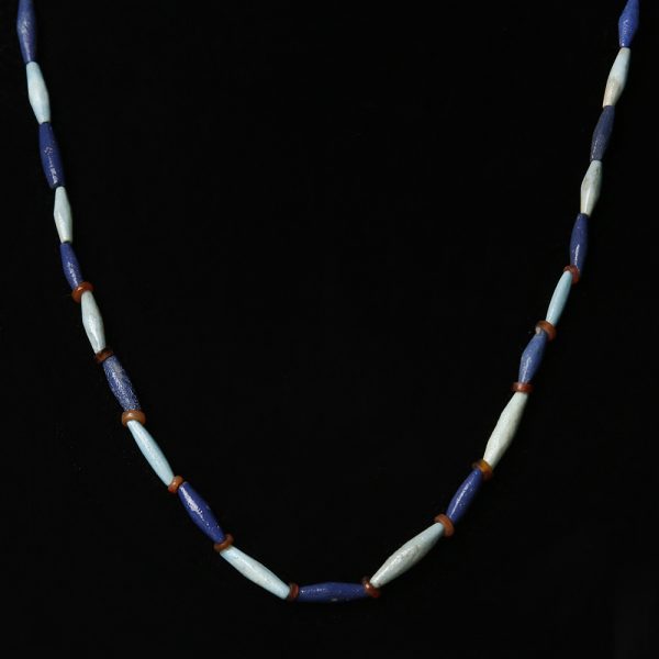 Egyptian Faience Necklace from the Amarna Period